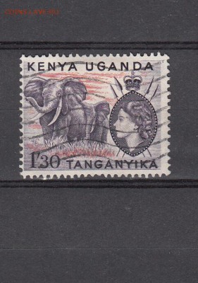 Колонии Кения Уганда Танзания слоны 1м - 34