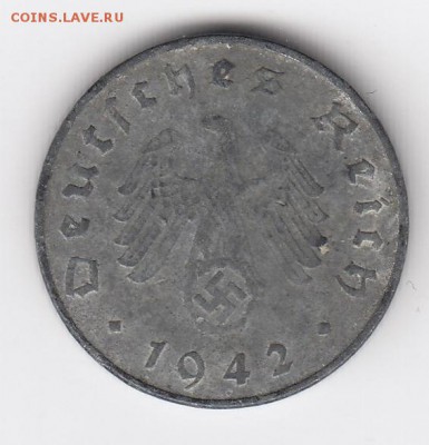Германия, 9 монет 1941-1966 до 16.05.18, 22:30 - #И-987-r