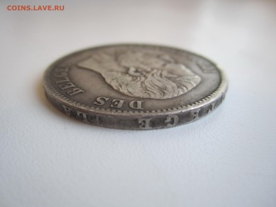 Бельгия, 5 франков 1868 с 1300 руб. до 20.05.18 20.00МСК - IMG_5007.JPG