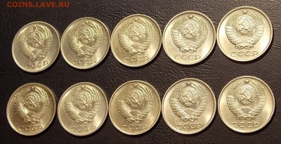 10 копеек после 1961г 10 шт. UNC до 25.05.18 до 22-00 мск - DSCN9628.JPG