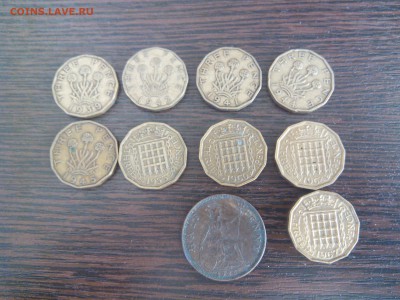 Великобритания 3 пенса, монеты по годам - IMG_20180529_194017
