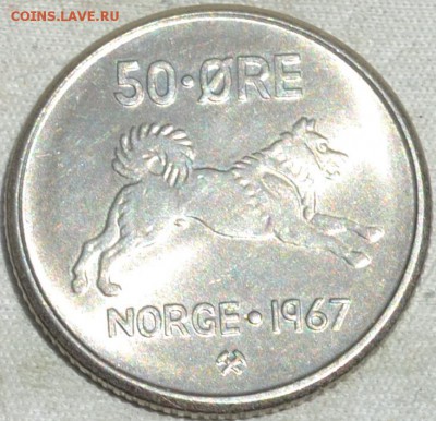 Норвегия 50 эре 1967. 06. 06. 2018. в 22 - 00. - DSC_0170