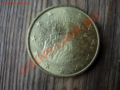 50 центов 2003 Сан-Марино до 28-04-2011 22-00 МСК - DSCN7126.JPG