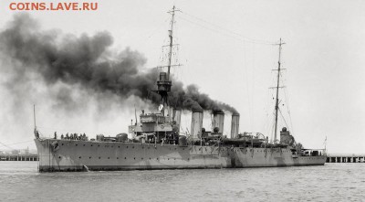 Монеты с Корабликами - HMAS SYDNEY D48