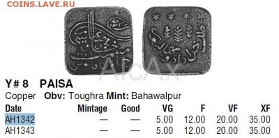 Бахавалпур 1пайса 1923 до 13.06 - 65731669+
