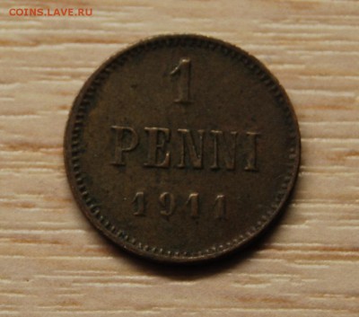 1 пенни 1911 Для Финляндии (Николай II)12.04.18 (21.30) - DSC_0130.JPG
