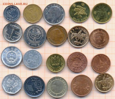 20 мелких монет 1 , до 21.06.2018 г. 22.00 по Москве - 20 мелких 1а