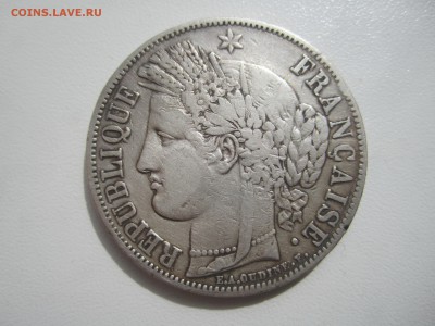Франция, 5 франков 1850 (Марианна) до 24.06.18 22.00 МСК - IMG_2013.JPG