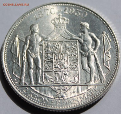 Дания. 2 кроны 1930. Серебро - 2