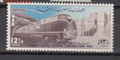 Сирия 1960 локомотив 1м - 309