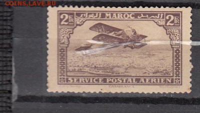 Марокко 1922 1м авиация 2фр - 319