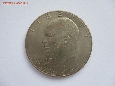1 доллар США Колокол 1976. Старт 100 рублей. - 1 доллар США Колокол 1976 - 2.JPG