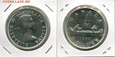 Канада 1$ 1954 регуляр. до 12.07.18 22-00 мск - Canada 1$ 1954-2