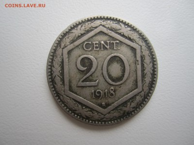Италия, 20 чентезимо 1918 с 15 ₽ до 15.07.18 22.00 МСК - IMG_4916.JPG