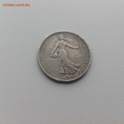 Франция 1 франк 1901 серебро до 23.07 - IMG_1021.JPG