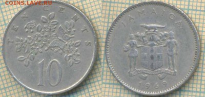 Ямайка 10 центов 1969 г., до 30.07.2018 г. 22.00 по Москве - Ямайка 10 центов 1969  2243