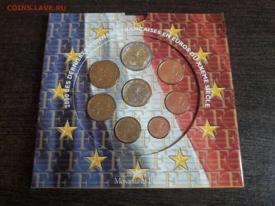 Официальный набор евро Франция 2000 до 31.07 22-00 - Франция 2000 1