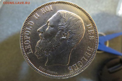 Бельгия 5 франков 1873 серебро до 01.08.18 22.00 - IMG_1043.JPG