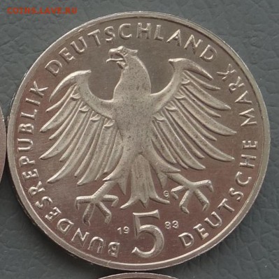 5 марок Лютер 1983 до 10.08 в 22 - brd20