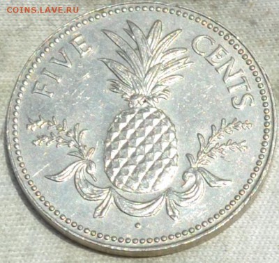 Багамские острова 5 центов 1981 . 25. 08. 2018. в 22 - 00. - DSC_0855