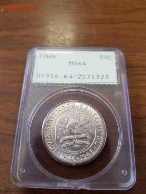 50 центов США Iowa 1946 PCGS MS64 до 12.09 в 22.00 М - Iowa2