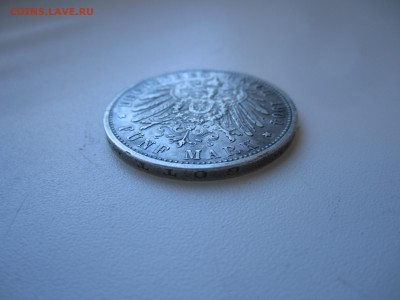 Бавария, 5 марок 1904 с 2000 ₽ до 9.09.18 22.00 МСК - IMG_1171.JPG