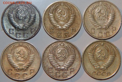 10 копеек 1949-1961 гг., СССР, 6 шт., до 22:00 14.09.2018 г. - 10-49-61 6 ШТ.-3.JPG