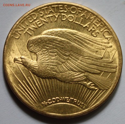 2 золотые монеты США по 20 долларов оценка - 1201 026