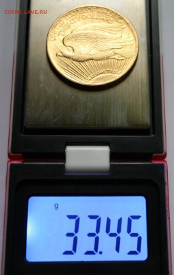 2 золотые монеты США по 20 долларов оценка - 1201 024