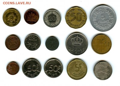 Солянка 15 иностранных монет.   до 22.09.18.  23.00 мск - img003