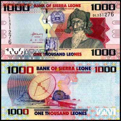 Сьерра-Леоне 1000 леоне 2010 г. UNC. до 24.09. в 22:00 мск. - 5962085