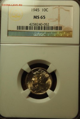 США 1 dime 1945 NGC MS65 до 26.09.2018 в 22-00 МСК - P1011288.JPG