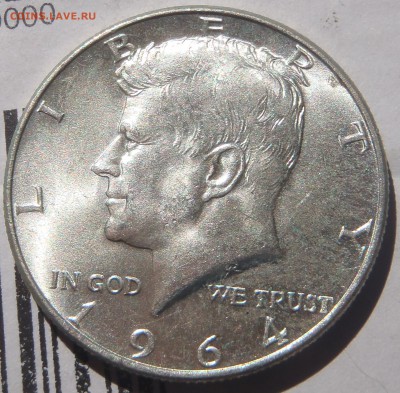 Half Dollar USA 1964 UNC c 200 р до 30.09.18-22:00 мск - P1010278.JPG