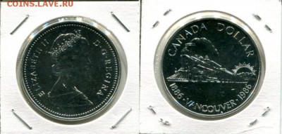 Канада 1$ 1986 Ванкувер до 29.09.18 22-00 мск - Canada 1$ 1986 Vancouver