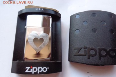 Зажигалка ZIPPO  Сердце  новая  до  21.30 мск  1.10 - DSC03235.JPG