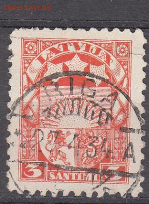 Латвия 1923 1м 3с - 514