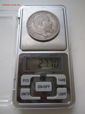 Вюртемберг, 5 марок 1876 с 2300 ₽ до 30.09.18 22.00 МСК - IMG_8471.JPG