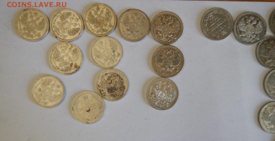 10, 15, 20 копеек Николая 2, 60 монет до 30.09 в 22.00 мск - DSCN1411.JPG