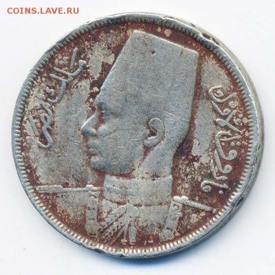 Египет 10 миллимов 1938 - Египет_ФарукI-1938-10миллим_А