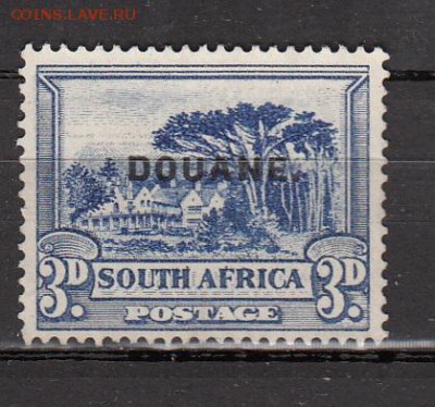 Колонии Южная Африка 1м надпечатка - 298