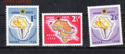 Гана 1958 3м - 140