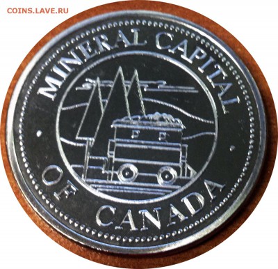 A63 Канада торговый доллар Bancroft, Ont 2000 04.11 в 22°° - A63 Canada Token 2000 Barcroft ONT_2