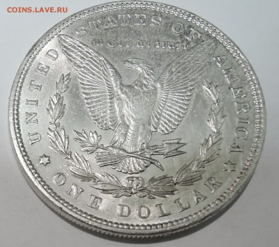 США - 1 доллар Моргана 1887 г. штемпельный блеск до 19.11 - DSCN3041.JPG