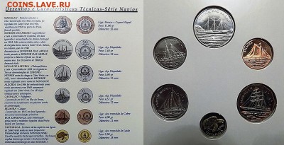 КабоВерде 6 монет КОРАБЛИ в буклете (BU) РЕДКИЙ - БУКЛЕТ%20реверс