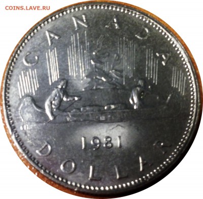 A97 Канада 1$ 1981 Вояджер до 20.11 в 22°° - A97 1$ Canada 1981_1