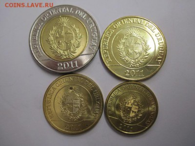 Уругвай набор из 4 монет до 17.11.18 - IMG_1951.JPG
