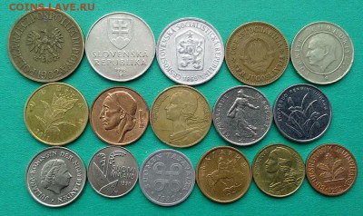 Монеты мира по 7 рублей до 28.11 - подборка по 7 002