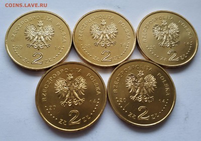 Польша, 2 злотых 2014 года, Ян Карский, 5 монет - IMG_20181203_160129