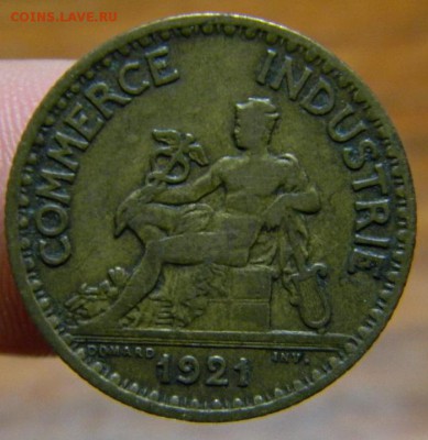 1 франк Франция 1921 г. - DSCN8802_thumb