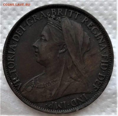1 penny Британия 1901 до 20.12 - P_20181203_140111_vHDR_On_1